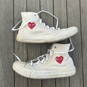 Converse x Comme Des Garcons Play Hi-Top Chuck Taylor